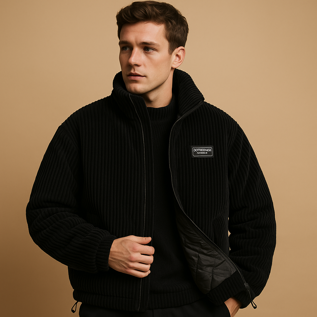 Men's Corduroy Jacket | Classic Casual Outerwear | Versatile Layering Piece for Everyday Wear