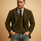 Men's Corduroy Jacket | Classic Casual Outerwear | Versatile Layering for Everyday Wear