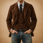 Men's Corduroy Jacket | Classic Casual Outerwear | Versatile Layering for Everyday Wear