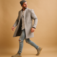 Men's Insulated Winter Coat - Warm Casual Design for Everyday Wear - Multiple Sizes Available