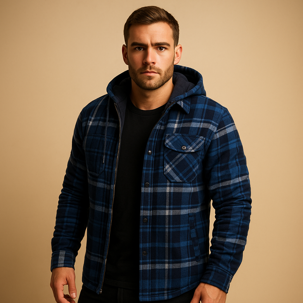 Men's Lightweight Hooded Bomber Jacket | Casual Outerwear for Everyday Wear | Versatile Design