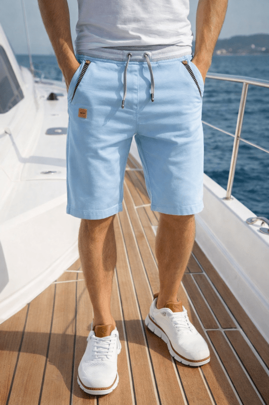 Men's Mercer Shorts - Lightweight Cotton Blend - Casual Summer Wear