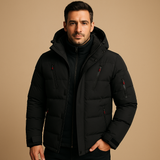 Men's Waterproof Winter Jacket with Insulated Lining | Outdoor-Ready Design for Cold Weather Activities