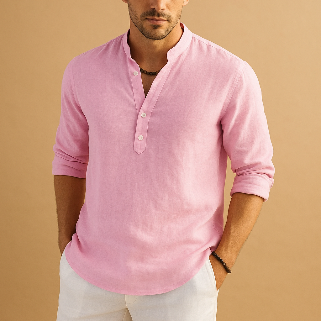 Men's White Dress Shirt | Cotton Blend | Short Sleeve & Long Sleeve | Casual or Formal Wear Options