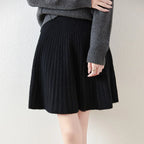 Merino Wool A-Line Skirt - Comfortable Everyday Wear for Women - Stylish and Versatile Design