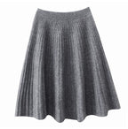 Merino Wool A-Line Skirt - Comfortable Everyday Wear for Women - Stylish and Versatile Design
