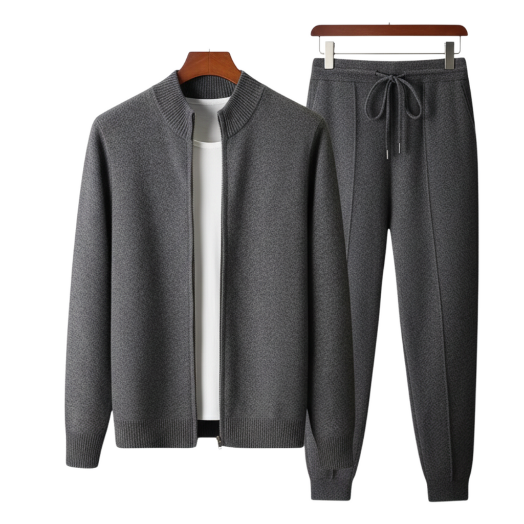Merino Wool Tracksuit - Soft Athletic Wear for Sports and Leisure - Comfortable Fit for Active Lifestyle