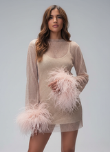 Mini Cocktail Dress - Elegant Fit and Flare - Evening Events and Parties