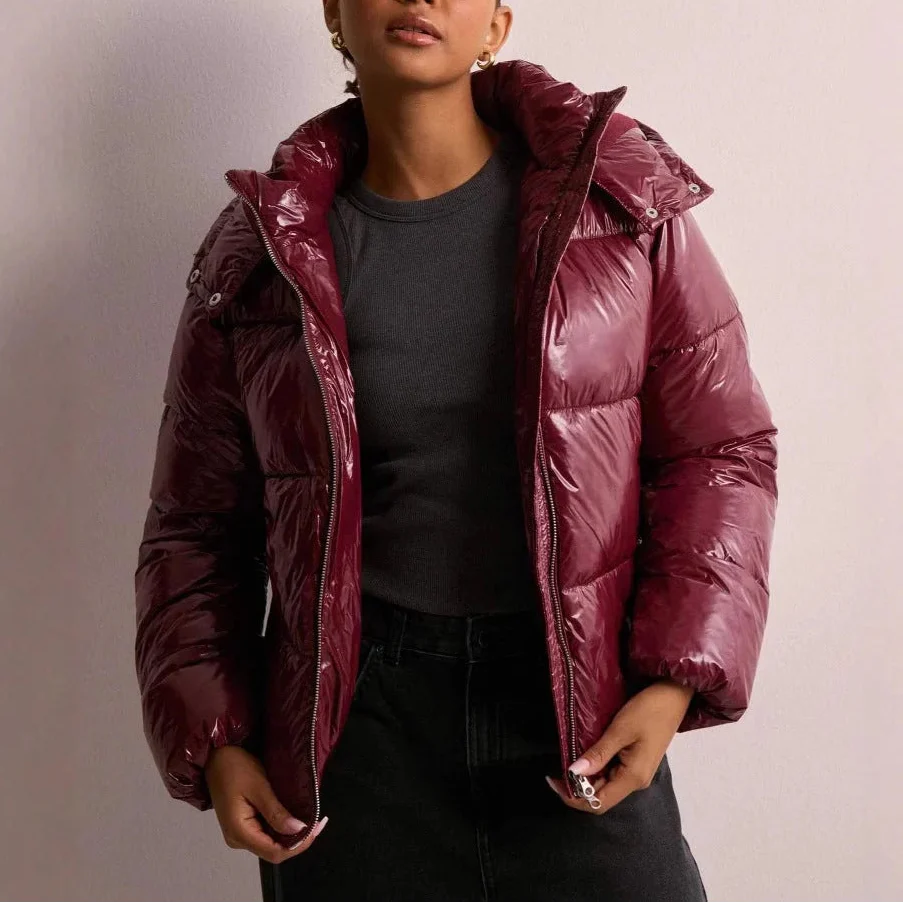 Women's Lightweight Quilted Hooded Puffer Jacket