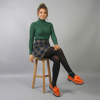 Retro Bowknot Thick-Soled Women's Shoes - Stylish and Comfortable Footwear for Casual Wear