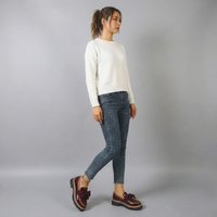 Retro Bowknot Thick-Soled Women's Shoes - Stylish and Comfortable Footwear for Casual Wear