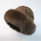 Women's Mink Fur Hat – Warm Winter Accessory