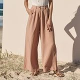 Linen Summer Trousers for Men | Lightweight Casual Pants for Warm Weather