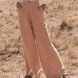 Linen Summer Trousers for Men | Lightweight Casual Pants for Warm Weather