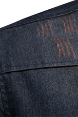 Slim Fit Long Sleeve Denim Shirt for Men - Casual Button Down Design