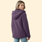 Women's Hooded Teddy Jacket – Cosy Layering