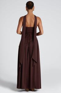 Strapless Lightweight Maxi Dress for Summer Events and Casual Outings