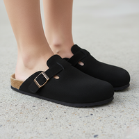 Suede Clogs for Women | Comfortable Slip-On Design | Casual Footwear for Everyday Wear