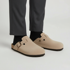 Suede Clogs for Women | Comfortable Slip-On Design | Casual Footwear for Everyday Wear