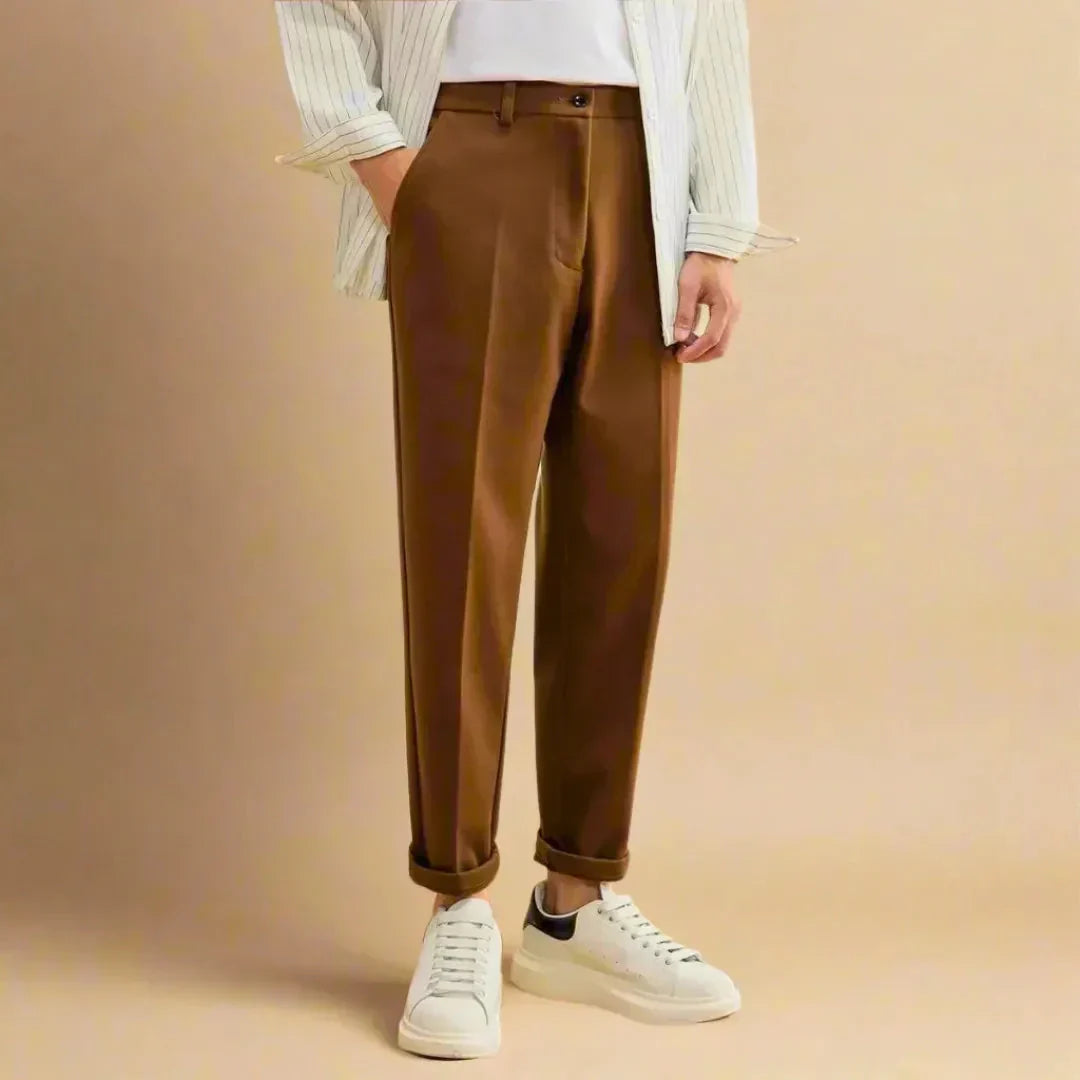 Aspen Fabric Trousers - Tailored Fit - Smart Casual - Men's Apparel