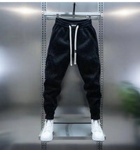 Tapered Jogger Pants for Men - Comfortable Cotton Blend - Casual Wear