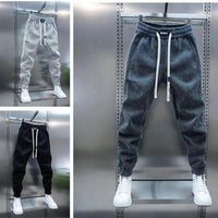 Tapered Jogger Pants for Men - Comfortable Cotton Blend - Casual Wear