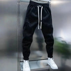 Tapered Jogger Pants for Men - Comfortable Cotton Blend - Casual Wear