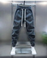 Tapered Jogger Pants for Men - Comfortable Cotton Blend - Casual Wear