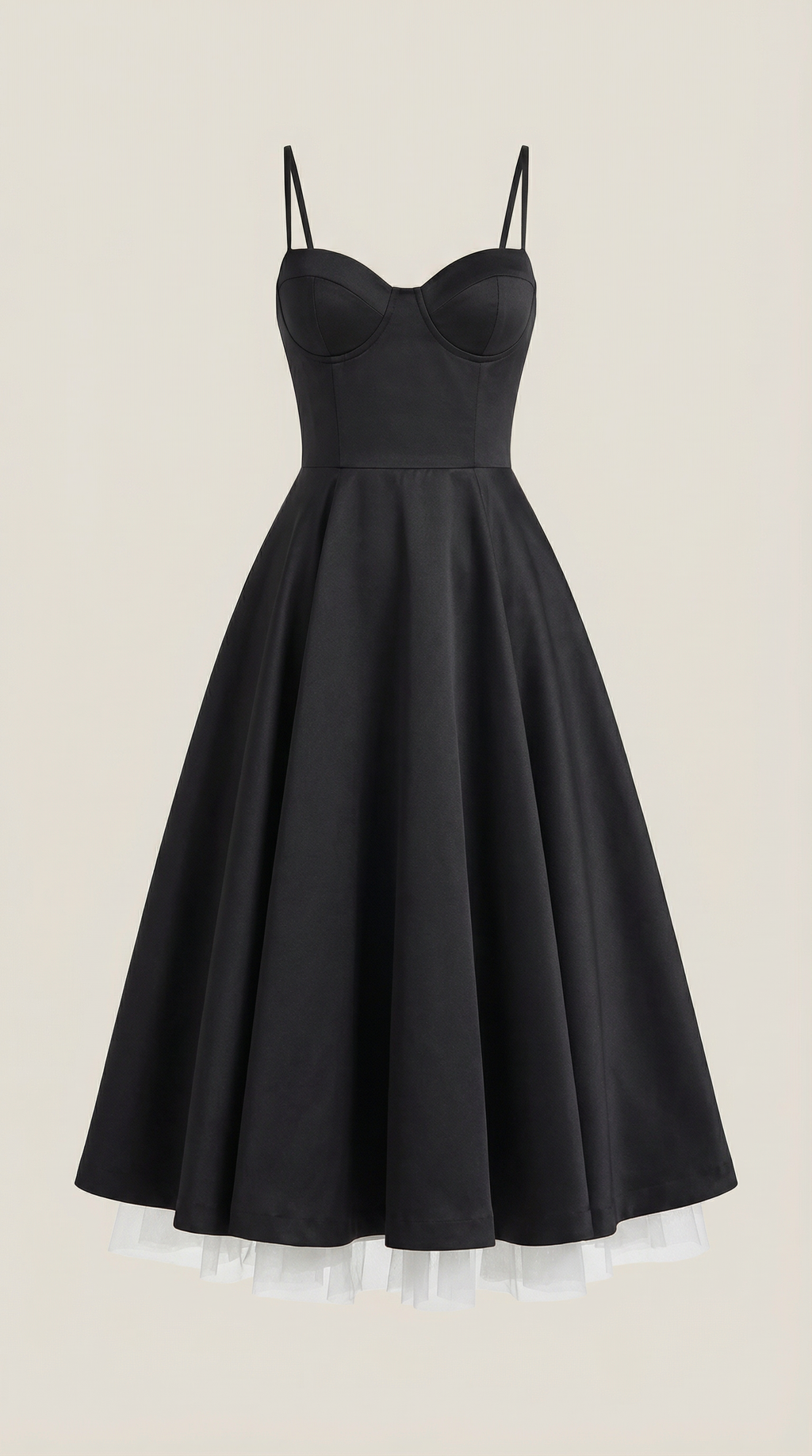 Tulle Midi Dress with Isolde Design for Elegant Events and Special Occasions