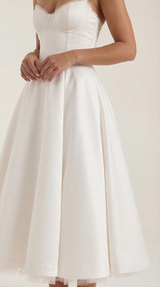 Tulle Midi Dress with Isolde Design for Elegant Events and Special Occasions