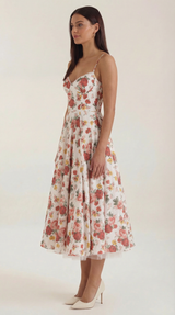Tulle Midi Dress with Isolde Design for Elegant Events and Special Occasions