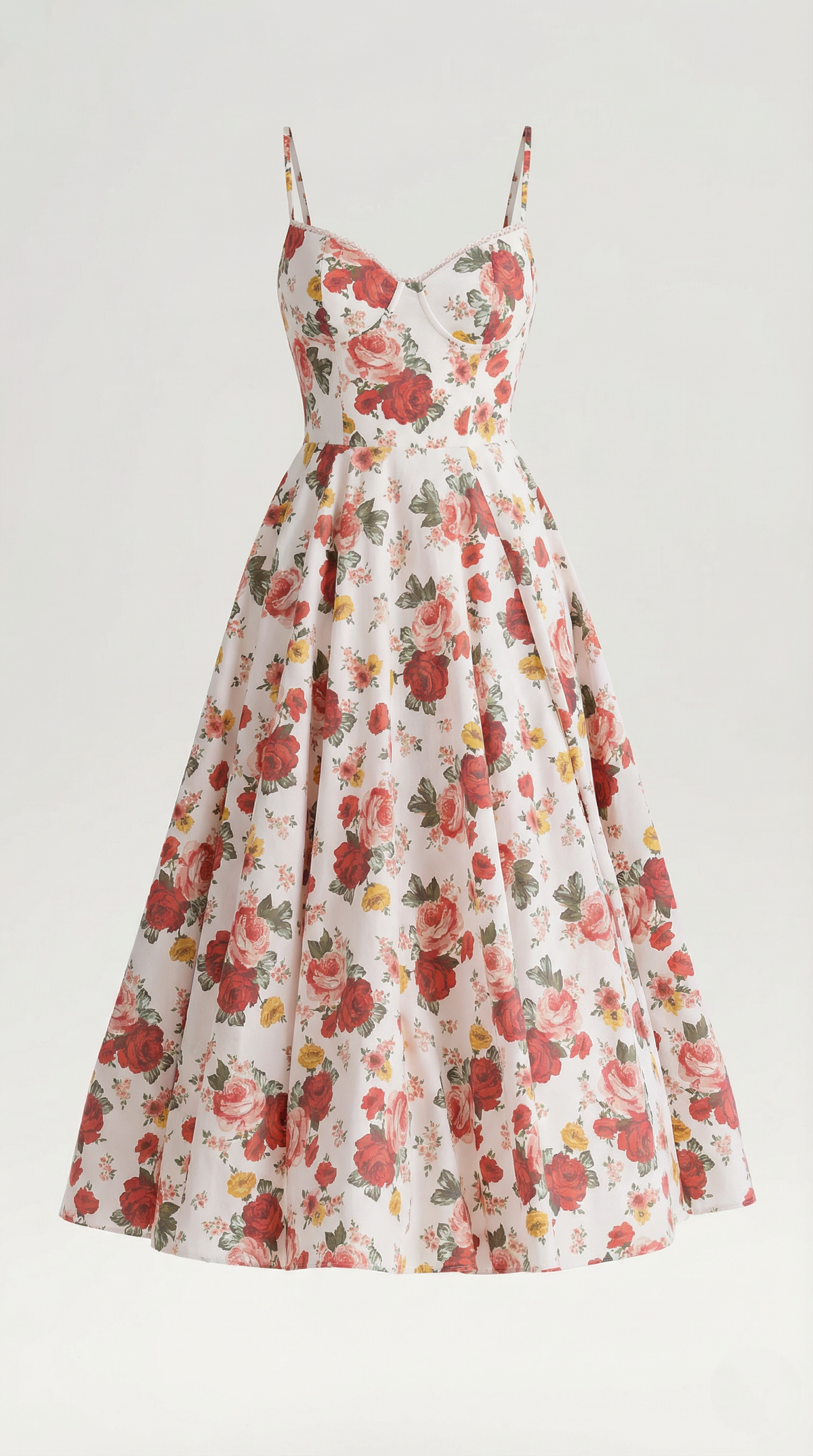 Tulle Midi Dress with Isolde Design for Elegant Events and Special Occasions