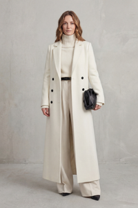 Women's Long Wool Coat – Custom Fit