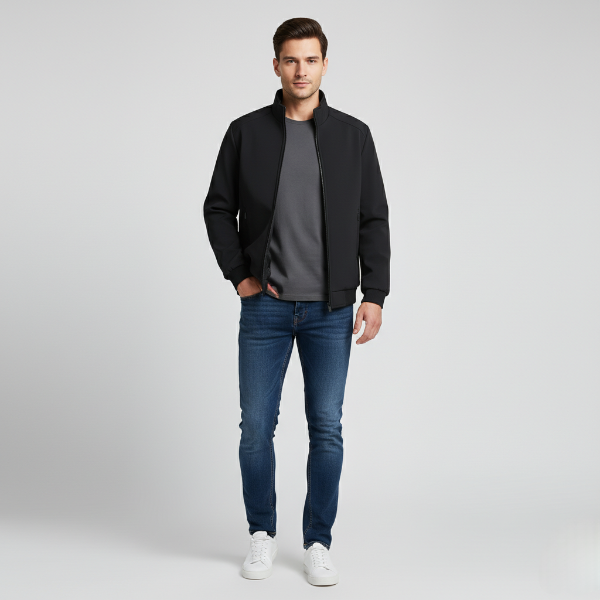 Waterproof Jacket for Men | Lightweight, Breathable Design | Ideal for Outdoor Activities and Rainy Weather