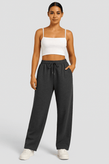 Wide Leg Joggers for Women | Soft Cotton Blend | Casual Everyday Wear
