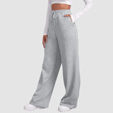 Wide Leg Joggers for Women | Soft Cotton Blend | Casual Everyday Wear