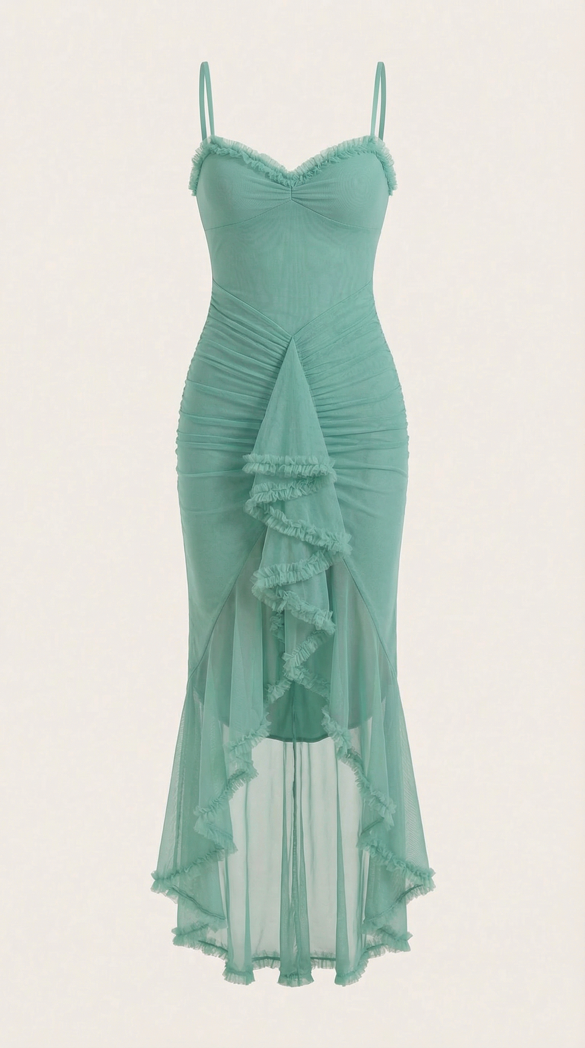 Wisteria Floral Maxi Dress in Lightweight Fabric for Casual or Formal Wear - Perfect for Summer Events and Gatherings