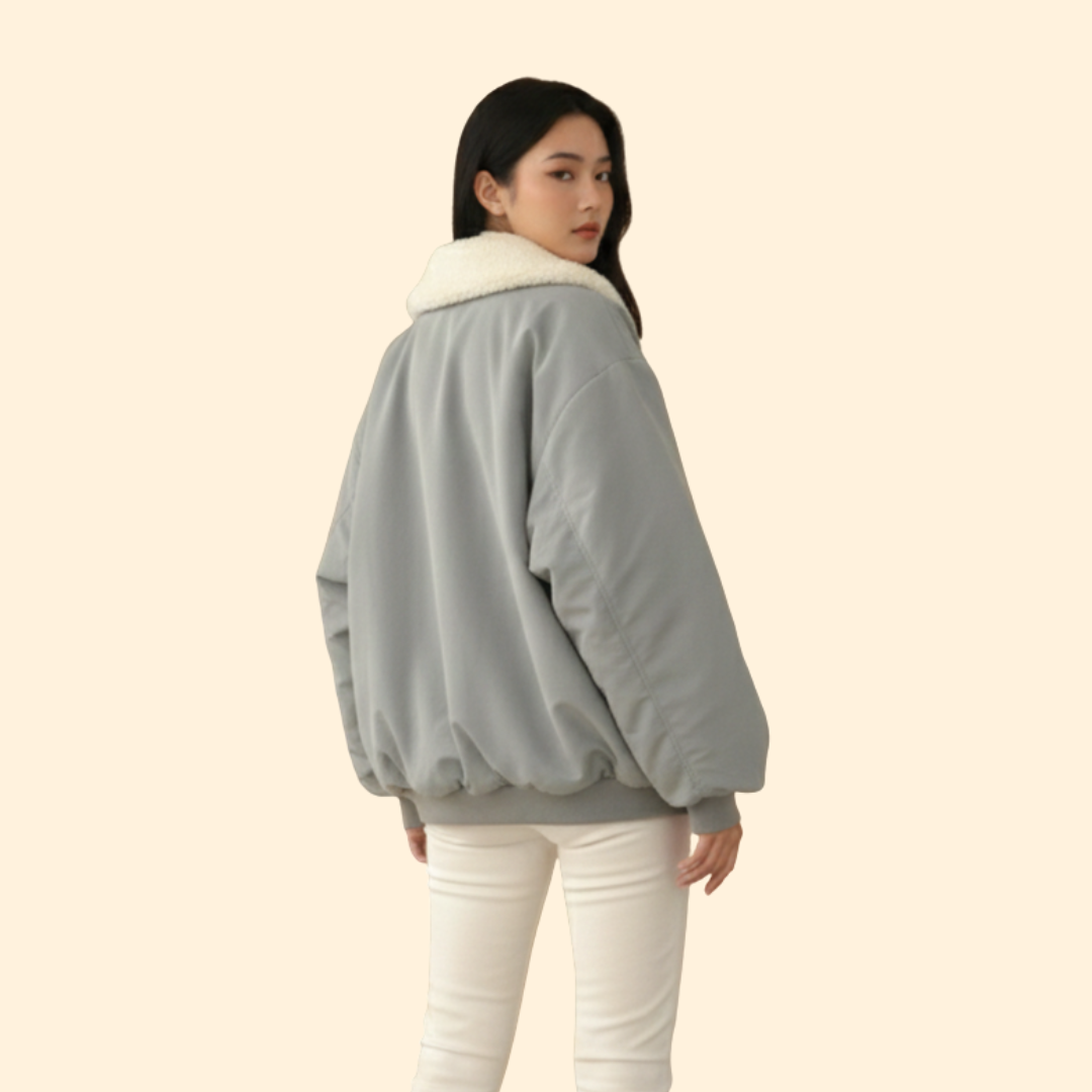 Women's Hooded Full-Zip Winter Jacket