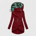Women's Classic Everyday Jacket – Relaxed Fit – Burgundy