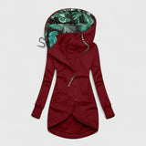 Women's Classic Everyday Jacket – Relaxed Fit – Burgundy