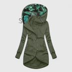 Women's Classic Everyday Jacket – Relaxed Fit – Olive Green