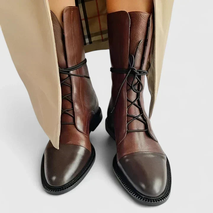 Women's Comfortable Orthopaedic Walking Boots – Brown