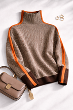 Women's Contrast Stripe Jumper