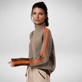 Women's Contrast Stripe Jumper
