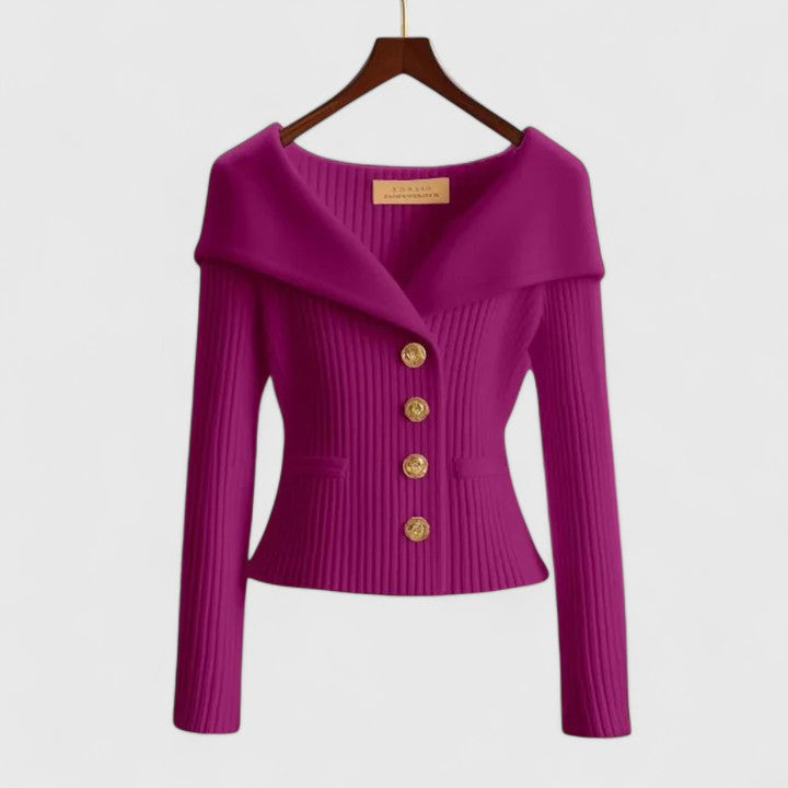 Women's Elegant Knit Cardigan – Casual & Office Wear