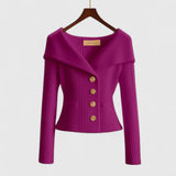 Women's Elegant Knit Cardigan – Casual & Office Wear