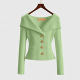 Women's Elegant Knit Cardigan – Casual & Office Wear
