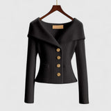 Women's Elegant Knit Cardigan – Casual & Office Wear