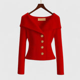 Women's Elegant Knit Cardigan – Casual & Office Wear