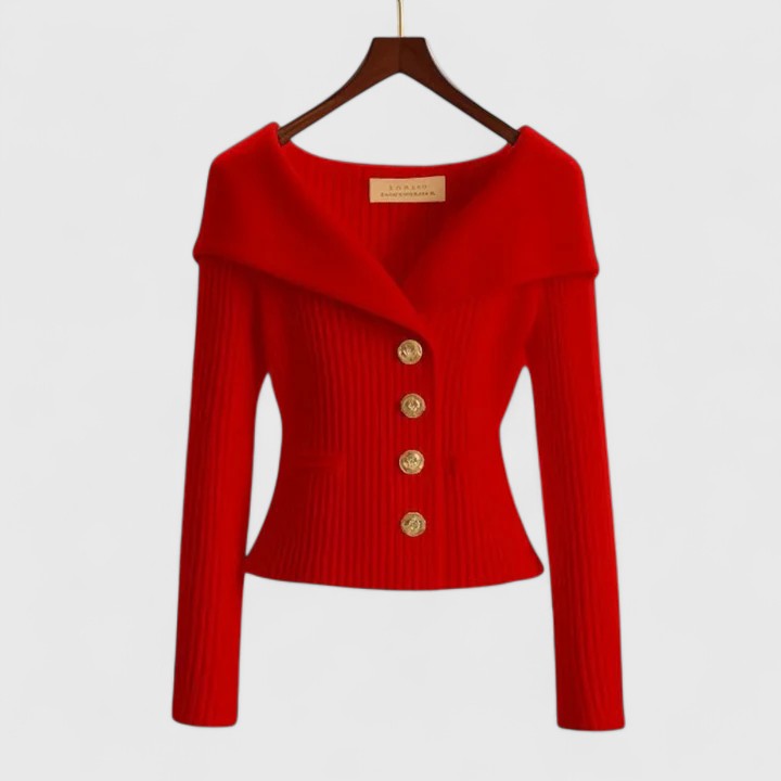 Women's Elegant Knit Cardigan – Casual & Office Wear
